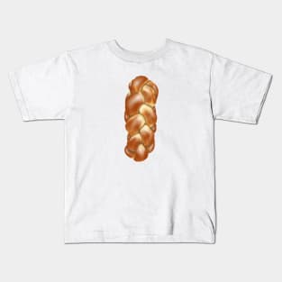 Braided Challah Loaf Kids T-Shirt